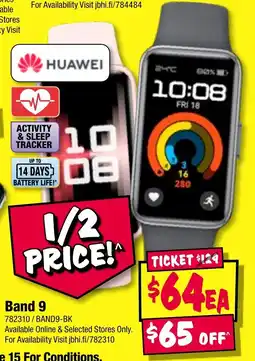 JB Hi-Fi Band 9 offer