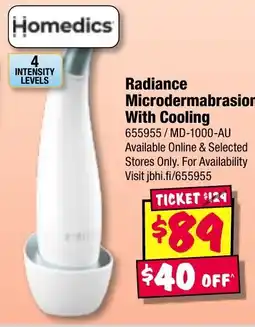 JB Hi-Fi Radiance Microdermabrasion With Cooling offer