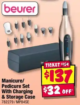 JB Hi-Fi Manicure/ Pedicure Set With Charging & Storage Case offer