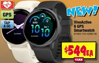 JB Hi-Fi VivoActive 6 GPS Smartwatch offer