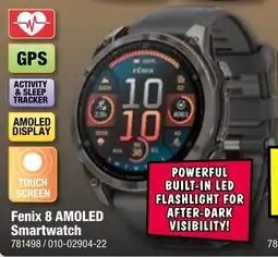 JB Hi-Fi Fenix 8 AMOLED Smartwatch offer