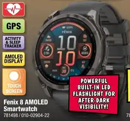 JB Hi-Fi Fenix 8 AMOLED Smartwatch offer