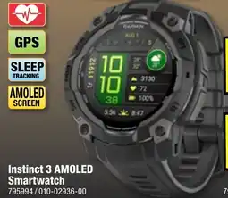 JB Hi-Fi Instinct 3 AMOLED Smartwatch offer