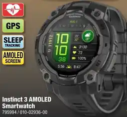 JB Hi-Fi Instinct 3 AMOLED Smartwatch offer