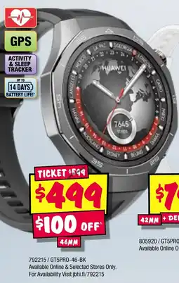 JB Hi-Fi 792215/GT5PRO-46-BK offer