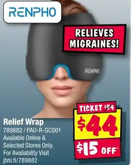 JB Hi-Fi Relief Wrap offer