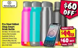 JB Hi-Fi Pro Steel Chug Smart Drink Bottle offer