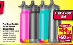 JB Hi-Fi Pro Steel Straw Smart Drink Bottle offer