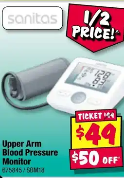 JB Hi-Fi Upper Arm Blood Pressure Monitor offer