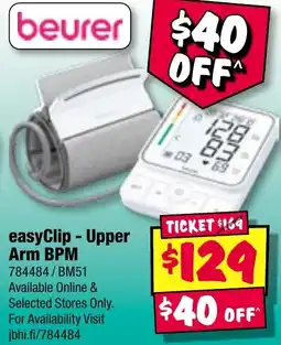 JB Hi-Fi easyClip - Upper Arm BPM offer