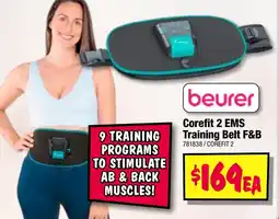 JB Hi-Fi Corefit 2 EMS Training Belt F&B offer
