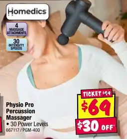 JB Hi-Fi Physio Pro Percussion Massager offer