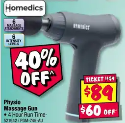 JB Hi-Fi Physio Massage Gun offer