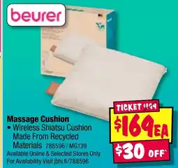JB Hi-Fi Massage Cushion offer