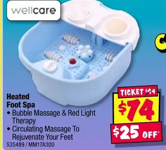 JB Hi-Fi Heated Foot Spa offer