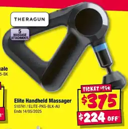 JB Hi-Fi Elite Handheld Massager offer