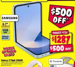 JB Hi-Fi Galaxy z flip6 256gb offer