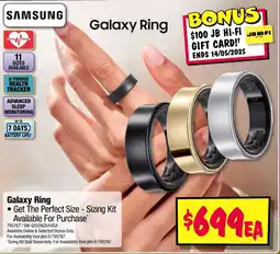 JB Hi-Fi Galaxy Ring offer