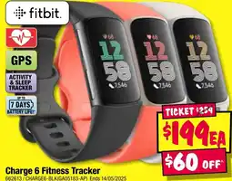 JB Hi-Fi Charge 6 Fitness Tracker offer