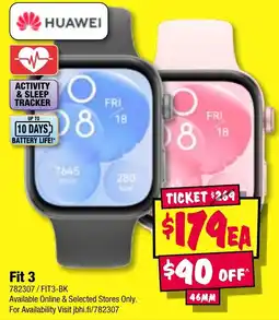 JB Hi-Fi Fit 3 offer