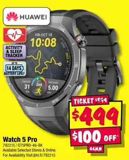 JB Hi-Fi Watch 5 Pro offer