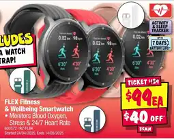 JB Hi-Fi FLEX Fitness & Wellbeing Smartwatch offer