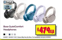 JB Hi-Fi Bose QuietComfort Headphones offer
