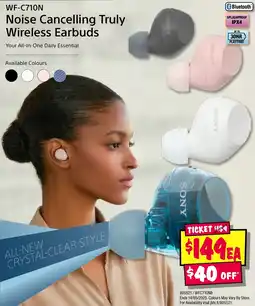 JB Hi-Fi Noise Cancelling Truly Wireless Earbuds offer