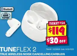 JB Hi-Fi TUNEFLEX 2 offer