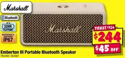 JB Hi-Fi Emberton III Portable Bluetooth Speaker offer