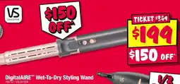 JB Hi-Fi DigitalAIRE Wet-To-Dry Styling Wand offer