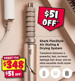 JB Hi-Fi Shark FlexStyle Air Styling & Drying System offer
