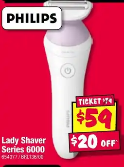 JB Hi-Fi Lady Shaver Series 6000 offer