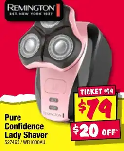 JB Hi-Fi Pure Confidence Lady Shaver offer