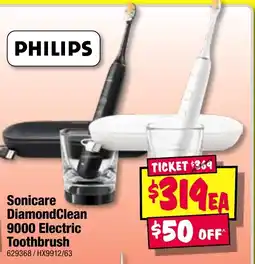 JB Hi-Fi Sonicare DiamondClean 9000 Electric Toothbrush offer