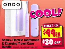 JB Hi-Fi Sonic+ Electric Toothbrush & Charging Travel Case Bundle offer