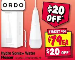 JB Hi-Fi Hydro Sonic+ Water Flosser offer