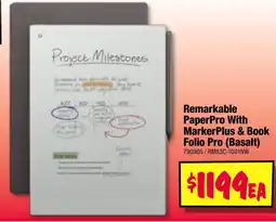 JB Hi-Fi Remarkable PaperPro With MarkerPlus & Book offer