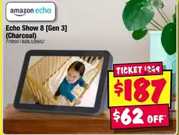 JB Hi-Fi Echo Show 8 [Gen 3] (Charcoal) offer