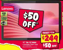 JB Hi-Fi 11" Tab 10 Tablet offer