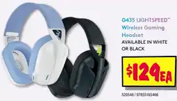 JB Hi-Fi G435 LIGHTSPEED Wireless Gaming Headset offer