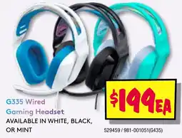 JB Hi-Fi G335 Wired Gaming Headset offer