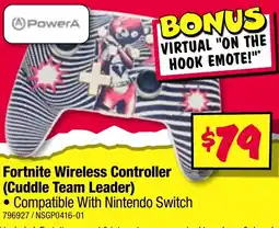 JB Hi-Fi Fortnite Wireless Controller (Cuddle Team Leader) offer