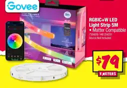 JB Hi-Fi RGBIC+W LED Light Strip 5M offer