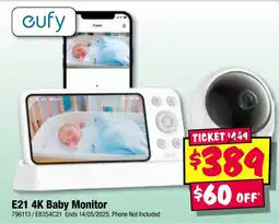 JB Hi-Fi E21 4K Baby Monitor offer