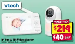 JB Hi-Fi 5" Pan & Tilt Video Monitor offer