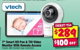 JB Hi-Fi 7" Smart HD Pan & Tilt Video Monitor With Remote Access offer