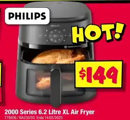 JB Hi-Fi 2000 Series 6.2 Litre XL Air Fryer offer