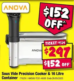 JB Hi-Fi Sous Vide Precision Cooker offer