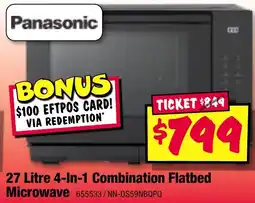 JB Hi-Fi 4-In-1 Combination Flatbed Microwave offer